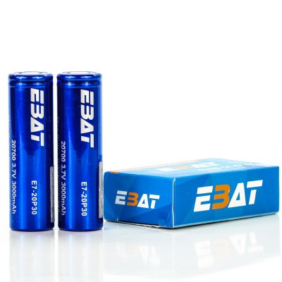 EBAT 20700 3100mah Batteries 2-Pack